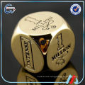 funny enamel custom engrave dice